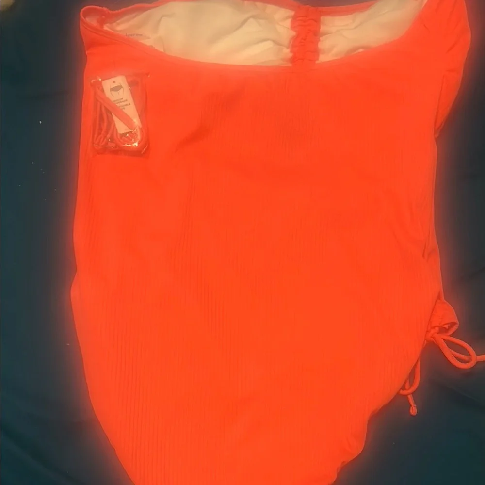 Tropical Coral One Piece Swimsuit - Picture 3 of 6